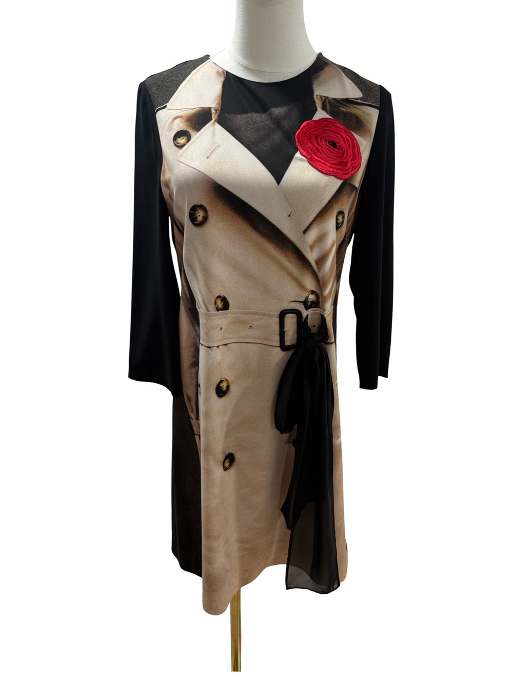 Vintage Moschino Cheap and Chic Dress Size 4. Zipper in the back